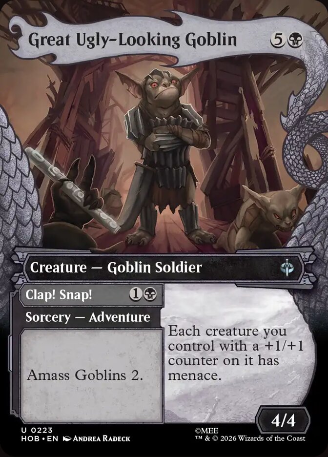 Great Ugly-Looking Goblin // Clap! Snap! 223 (The Hobbit)  - Showcase