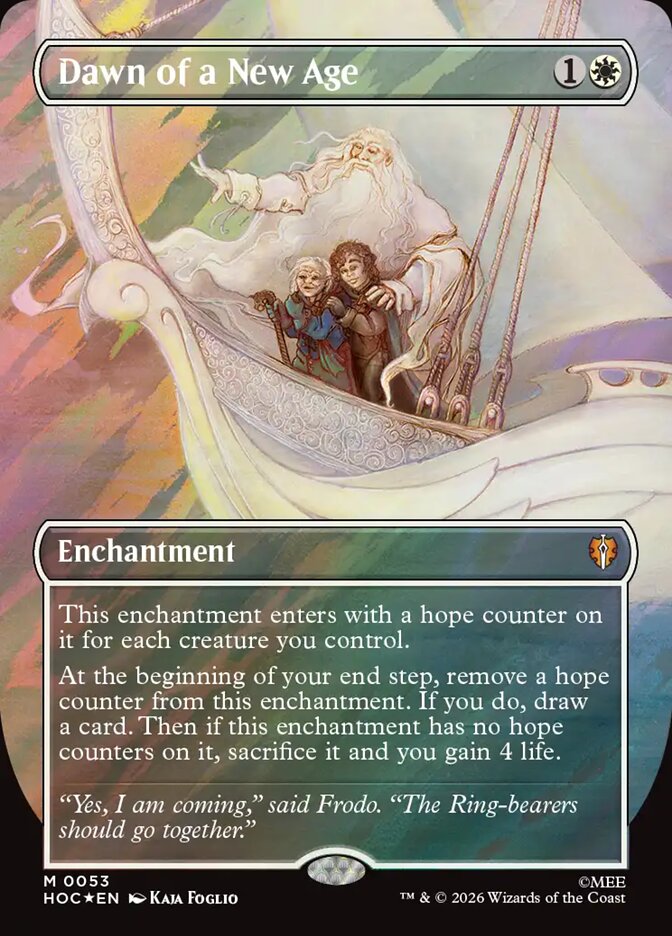 Dawn of a New Age 53 (The Hobbit: Eternal-Legal)  - Borderless Surge Foil