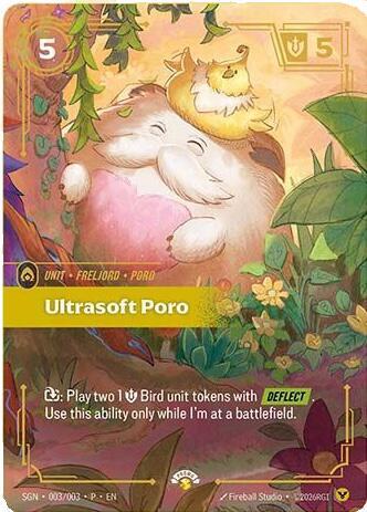 Ultrasoft Poro 003/003 (Secret Garden)  - Foil