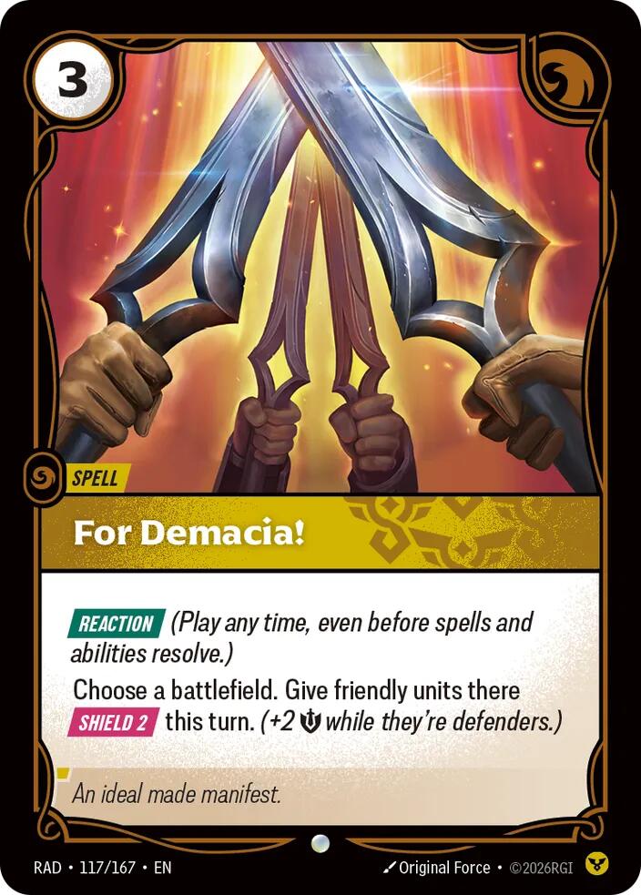 For Demacia! 117/167 (Radiance) 