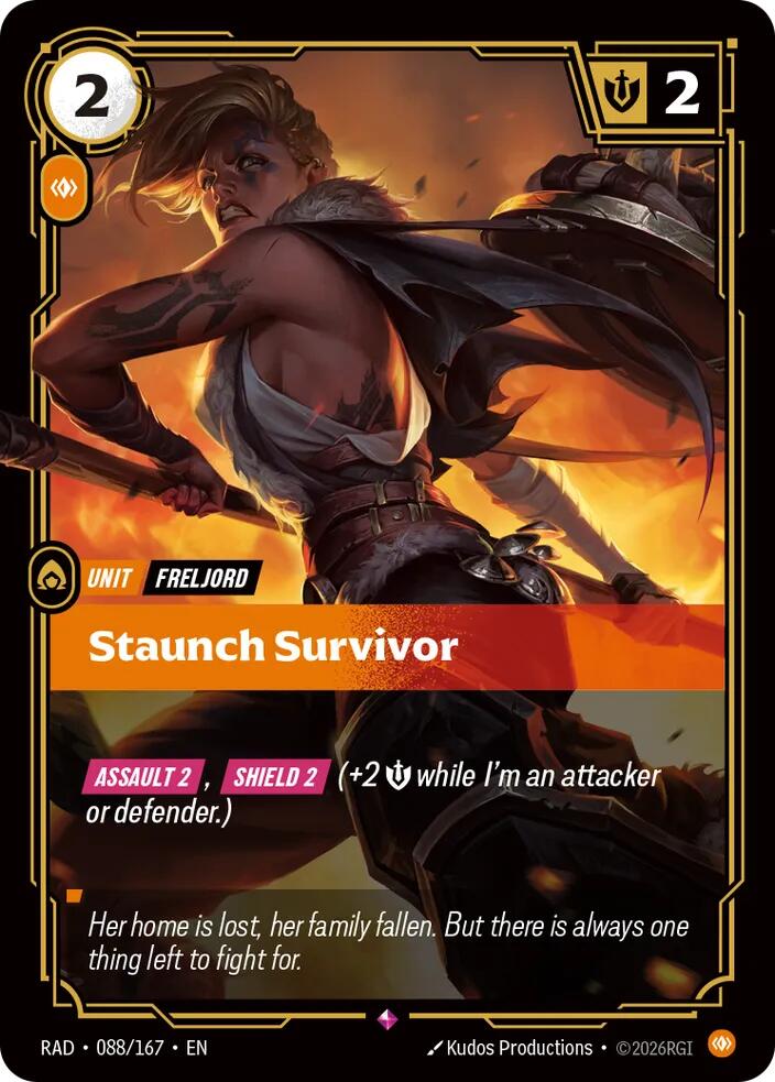 Staunch Survivor 088/167 (Radiance)  - Foil