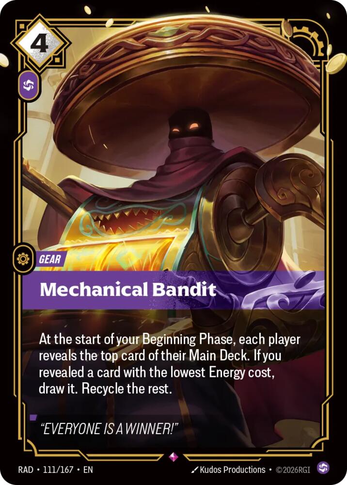 Mechanical Bandit 111/167 (Radiance)  - Foil