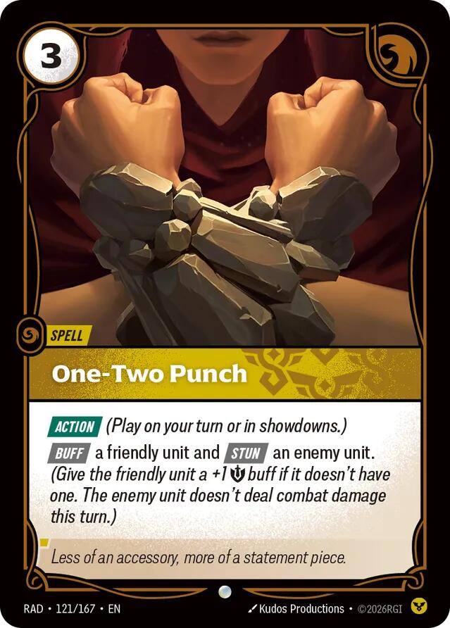 One-Two Punch 121/167 (Radiance) 