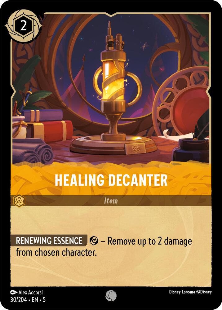 Healing Decanter 30/204 (Shimmering Skies)  - Cold Foil