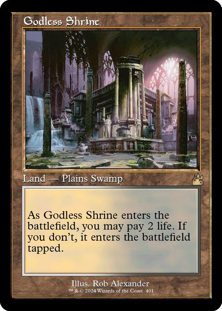 Godless Shrine 401/291 (Ravnica Remastered)  - Retro