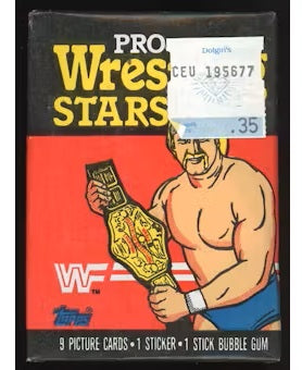 1985 Topps WWF Pro Wrestling Stars Wax Pack
