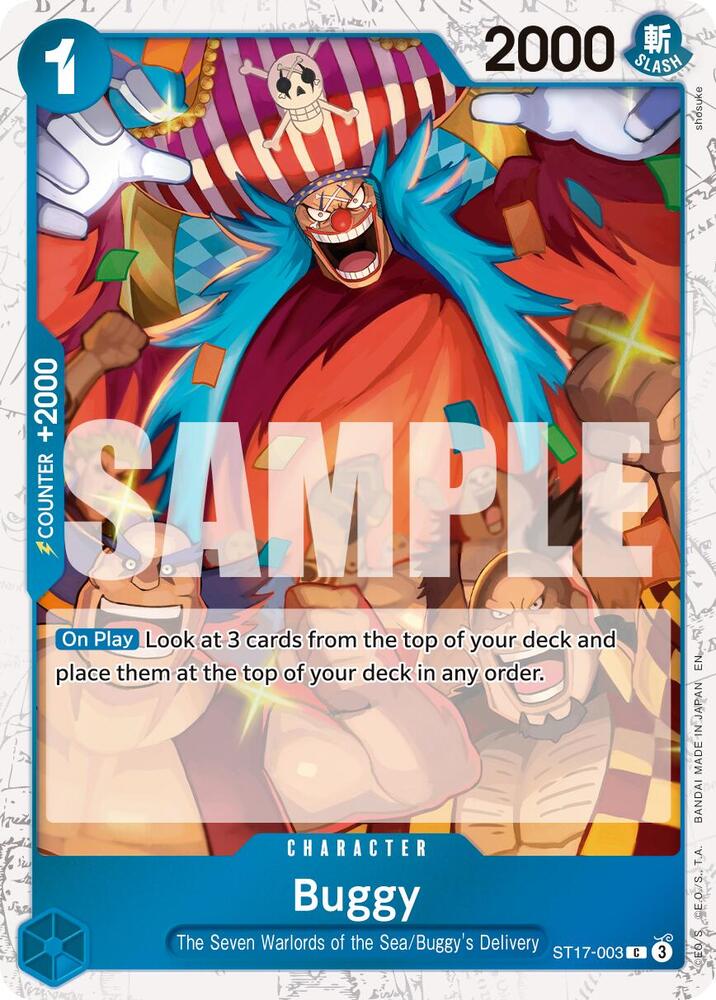 Buggy ST17-003 (Premium Booster -The Best- Vol. 2)  - Pirate Foil