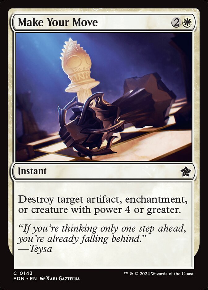 Make Your Move 143/291 (Foundations) 