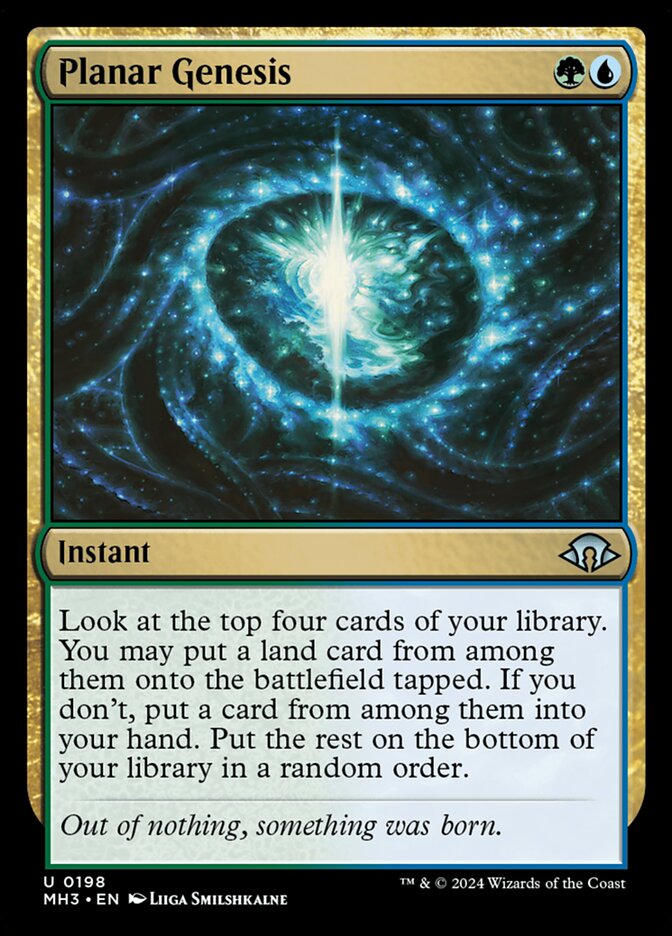 Planar Genesis 198 (Modern Horizons 3) 