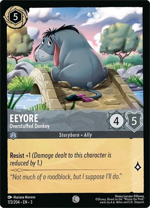 Eeyore, Overstuffed Donkey 172/204 (Into the Inklands) 