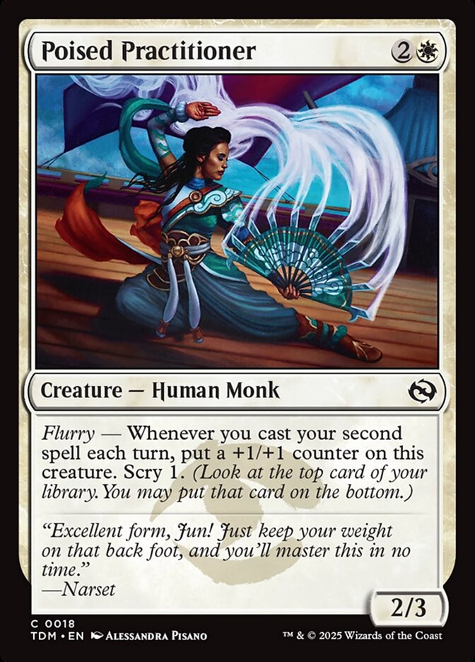 Poised Practitioner 18/291 (Tarkir: Dragonstorm) 