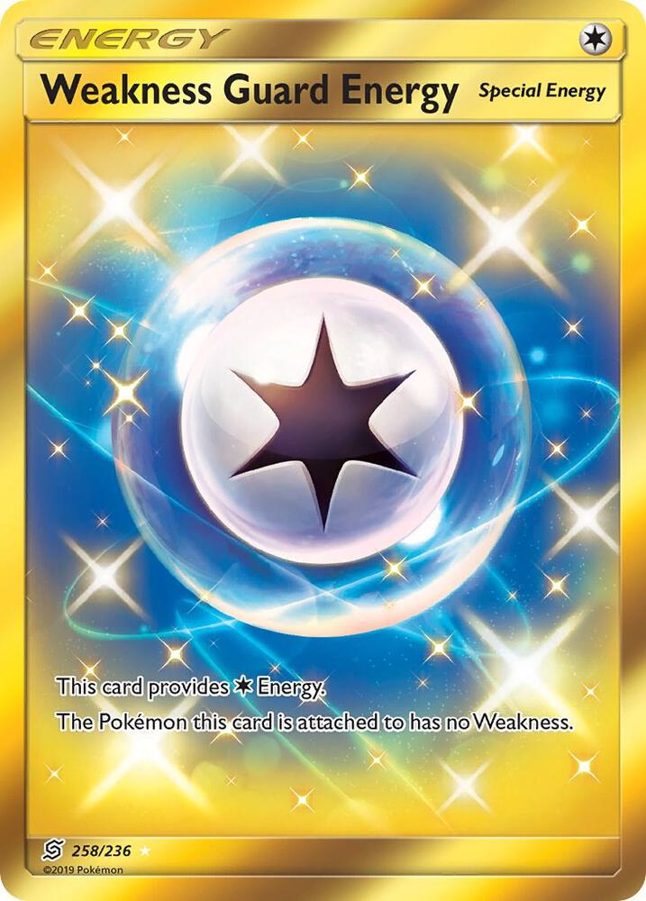 Weakness Guard Energy Secret 258/236 (SM - Unified Minds)  - Holofoil
