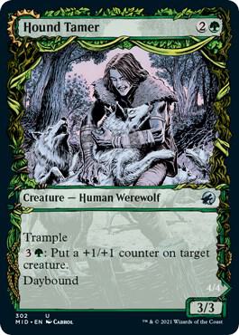 Hound Tamer Showcase 302/277 (Innistrad: Midnight Hunt)  - Foil