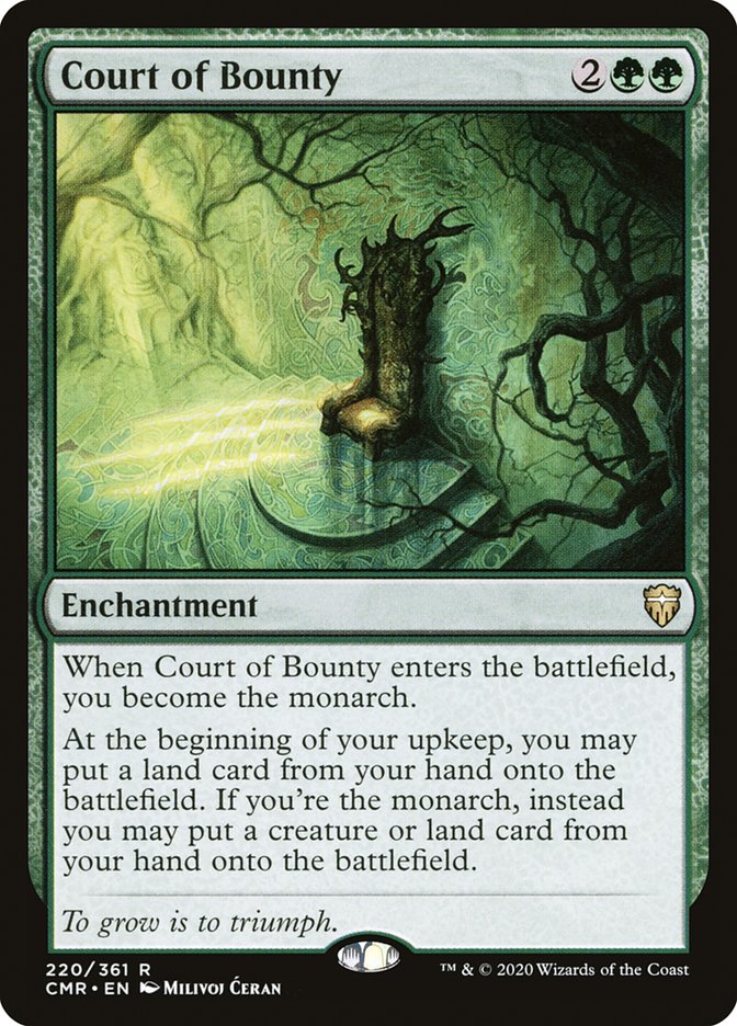 Court of Bounty 220 (Commander Legends)  - Foil