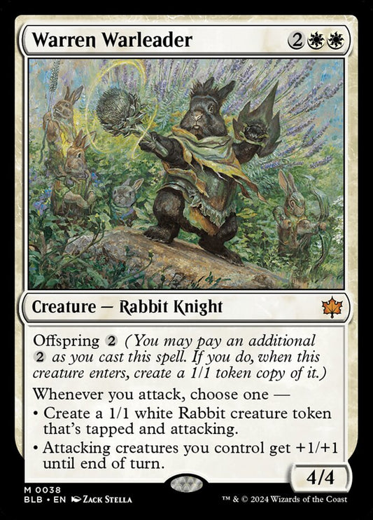Warren Warleader 38 (Bloomburrow) 