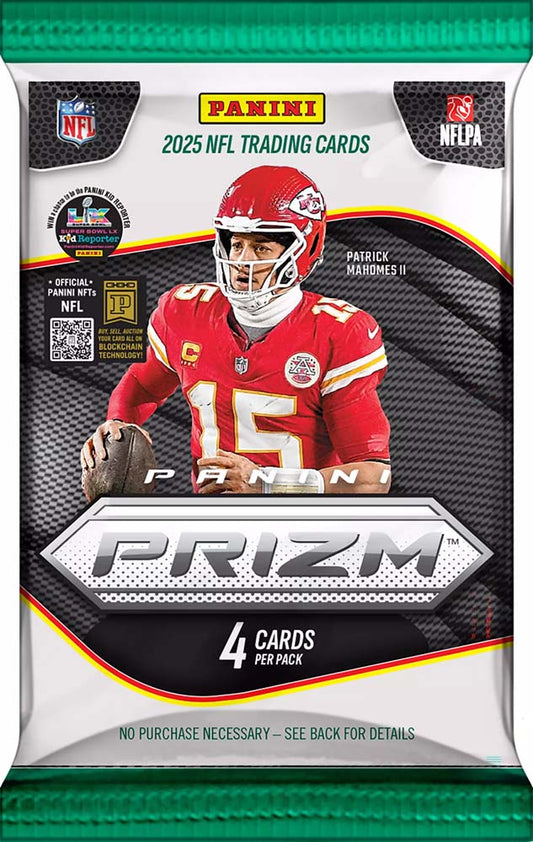 Panini Prizm NFL Football Packs 2025 (24 packs)