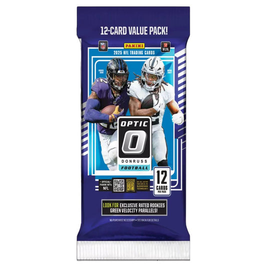 2025 Panini Donruss Optic NFL Football Fat Pack