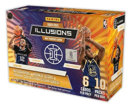 2020/21 Panini Illusions NBA Basketball Mega Box (Sapphire and Yellow Parallels!) Target