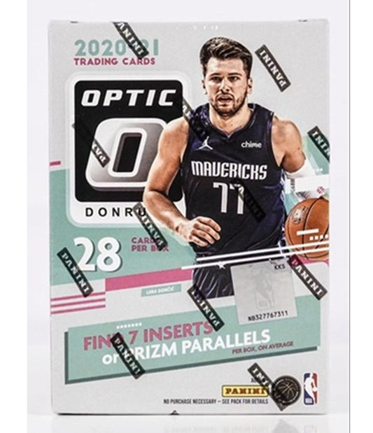 2020-21 Panini Donruss Optic NBA Basketball 7-Pack Blaster Box