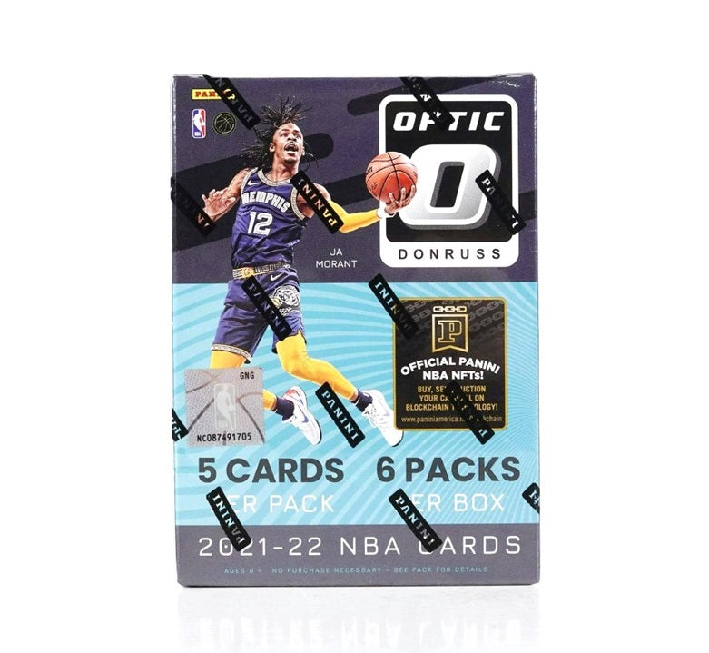 2021-22 NBA Donruss Optic Basketball Blaster Box - 30 Cards