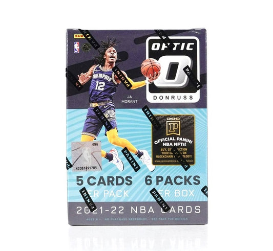 2021-22 NBA Donruss Optic Basketball Blaster Box - 30 Cards