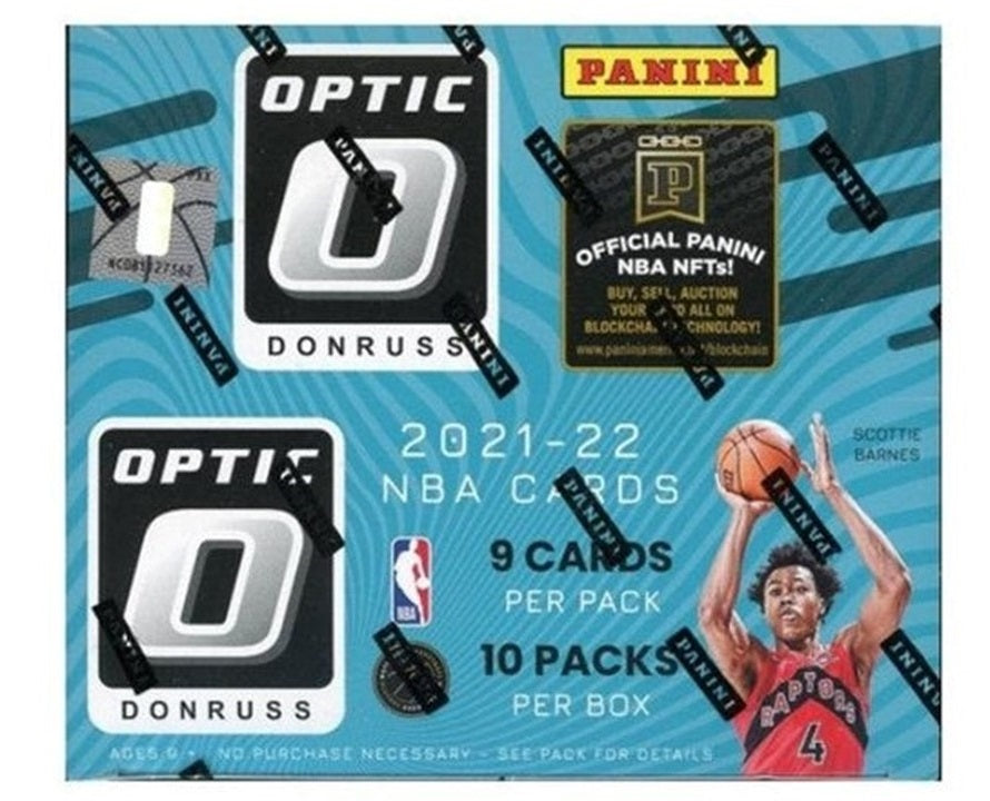 2021-22 NBA Panini Donruss Optic Basketball Fast Break Box