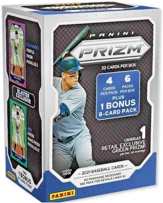 2021 Panini Prizm Baseball 6 pack Blaster Box