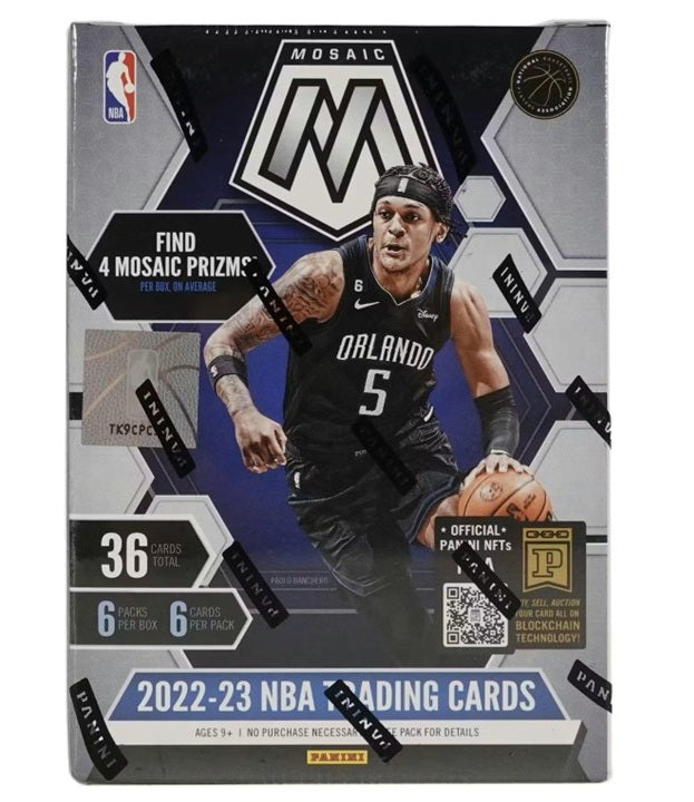 2022/23 Panini Mosaic NBA Basketball 6-Pack Blaster Box