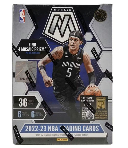 2022/23 Panini Mosaic NBA Basketball 6-Pack Blaster Box