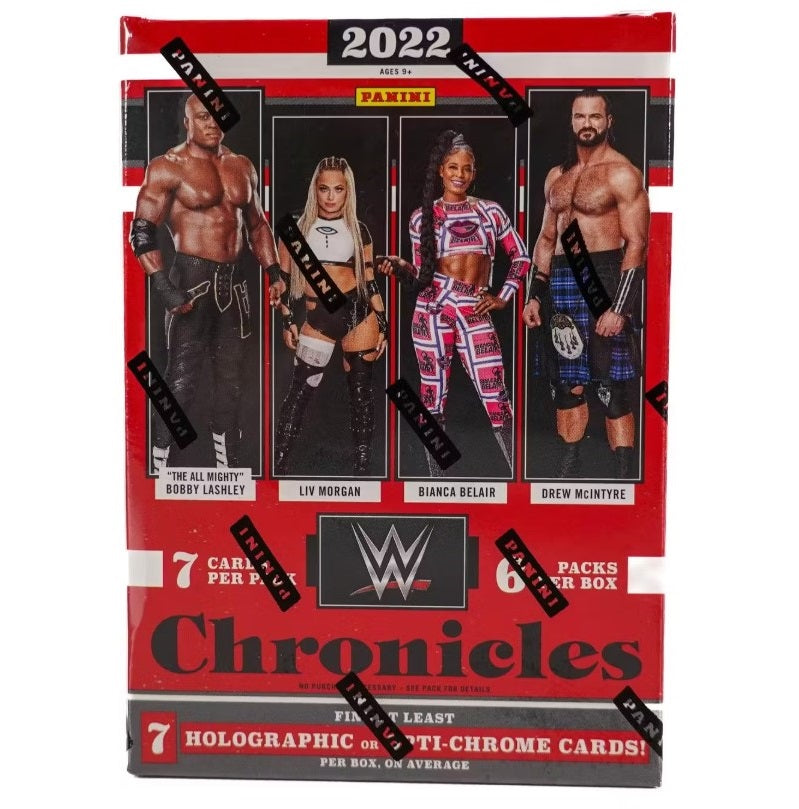 2022 Panini Chronicles WWE Wrestling 6-Pack Blaster Box