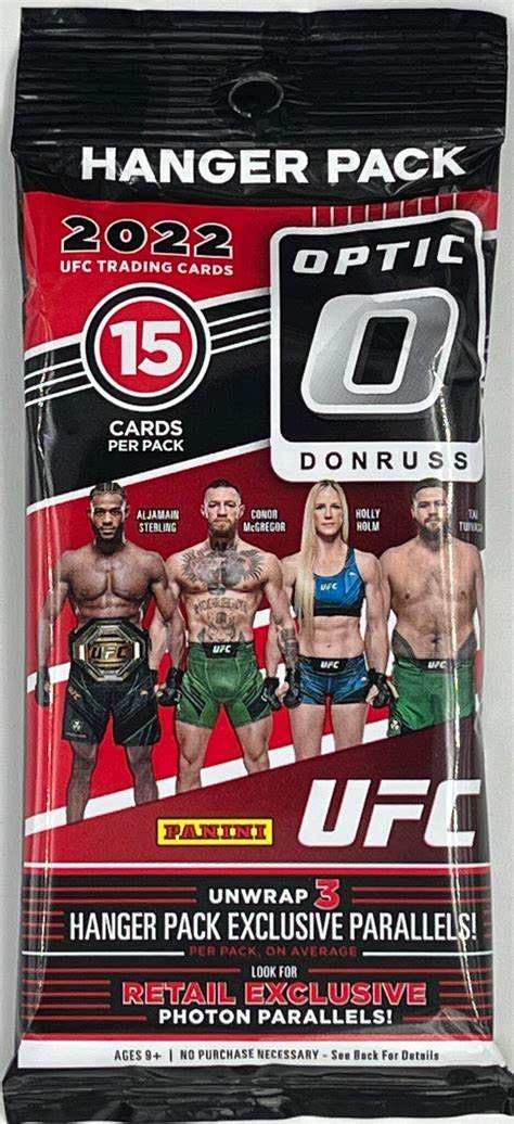 2022 Panini Donruss Optic UFC 15-Card Hanger 16-Pack Box