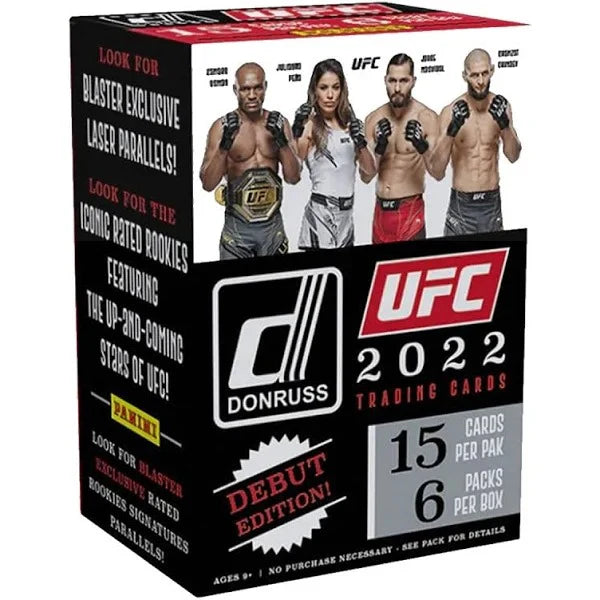 UFC - 2022 Panini Donruss UFC Debut Edition Hobby Blaster Box