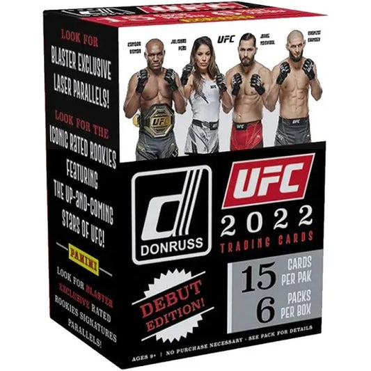 UFC - 2022 Panini Donruss UFC Debut Edition Hobby Blaster Box