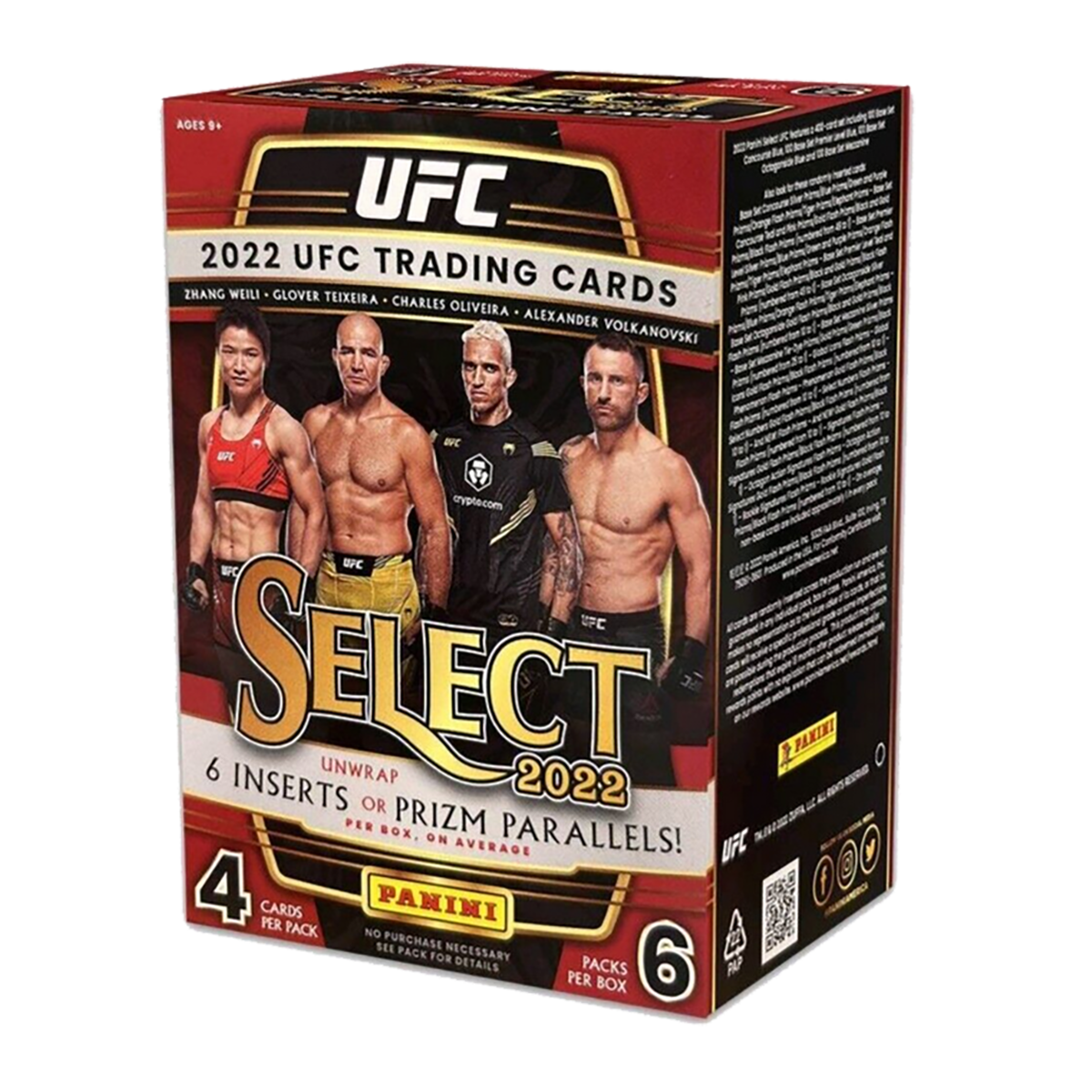 UFC - 2022 Panini Select UFC 6-Pack Blaster Box