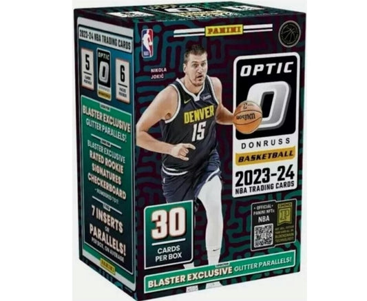 2023/24 Panini Donruss Optic Basketball 6-Pack Blaster Box (Glitter Parallels)