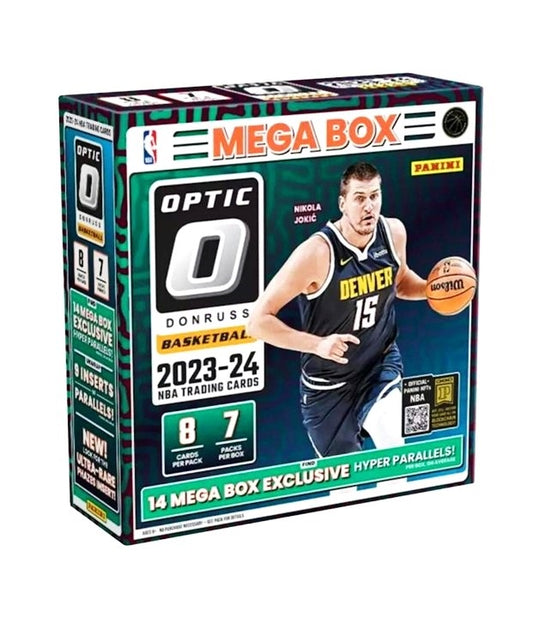 2023/24 NBA Panini Donruss Optic Basketball Mega Box (Hyper Pink Prizms)