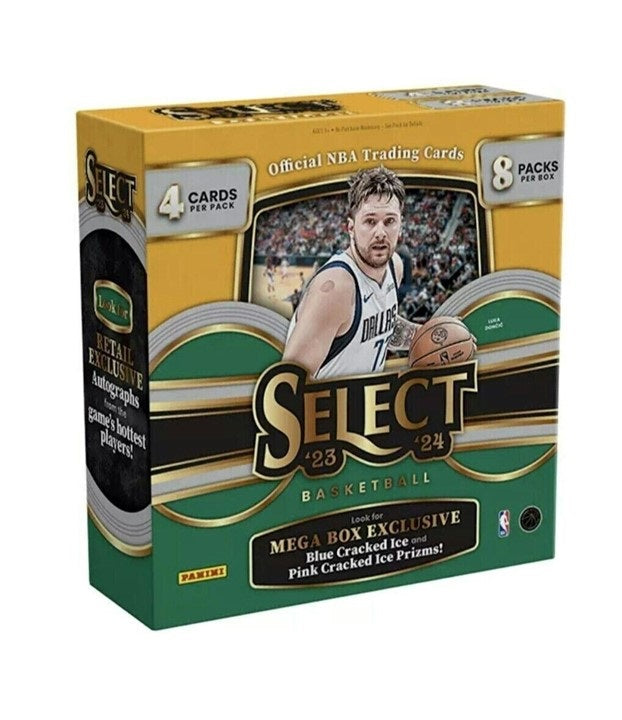 2023/24 NBA Panini Select Basketball Mega Box (Blue Cracked Ice!)