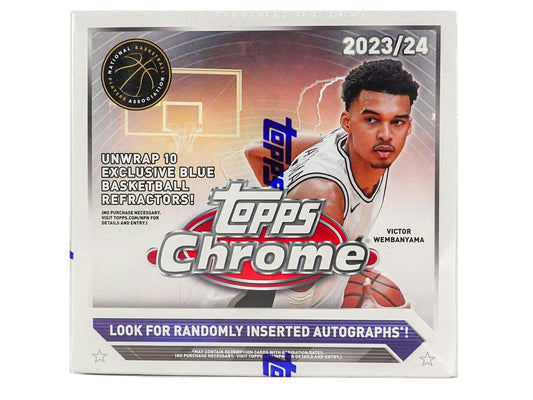 2023/24 Topps Chrome NBA Basketball Monster Box
