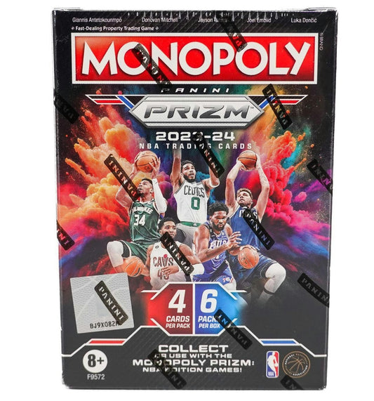 2023/24 Panini Prizm Monopoly Basketball 6-Pack Blaster Box