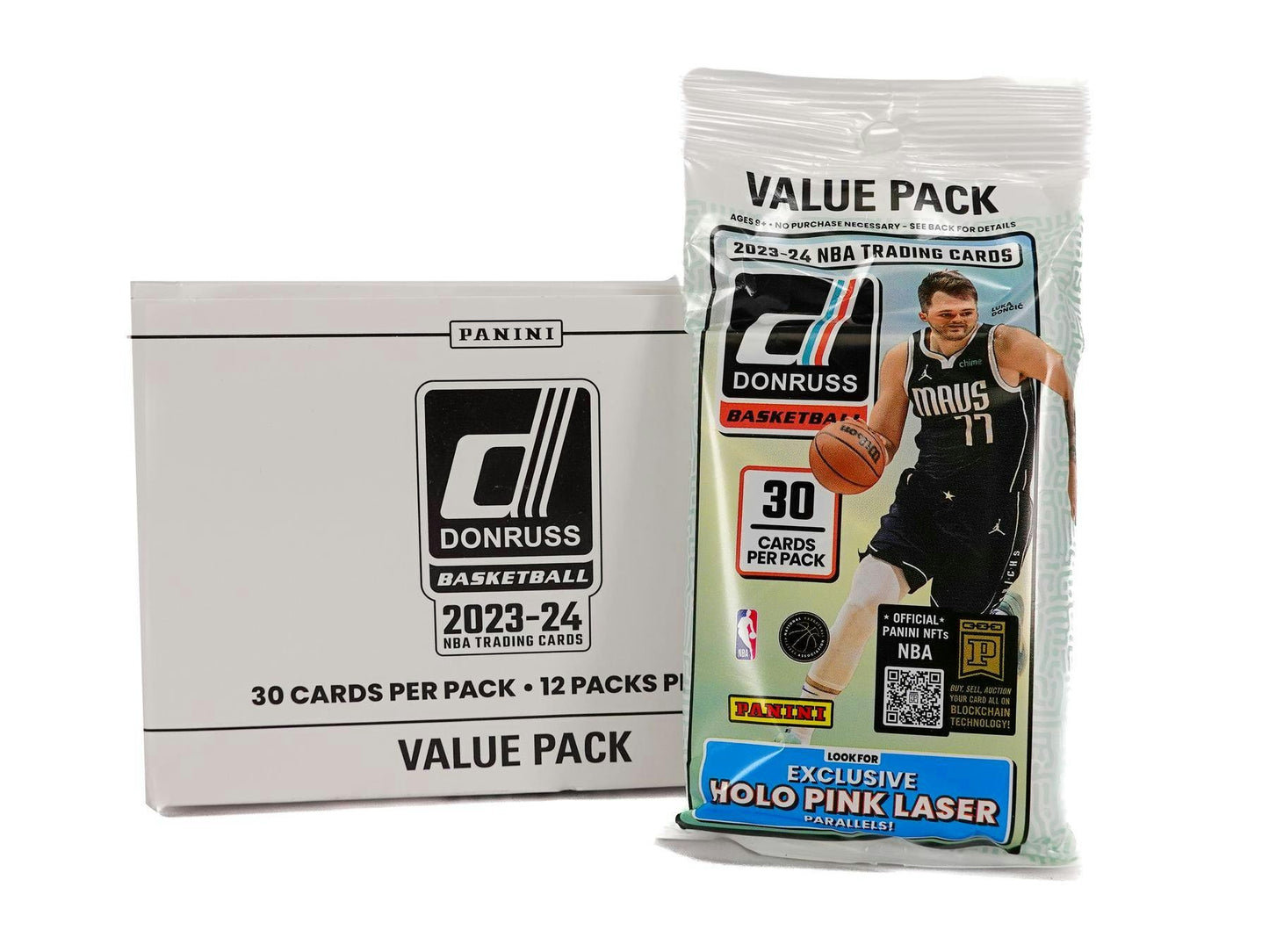 2023/24 Panini Donruss NBA Basketball Jumbo Value 30 Card Pack