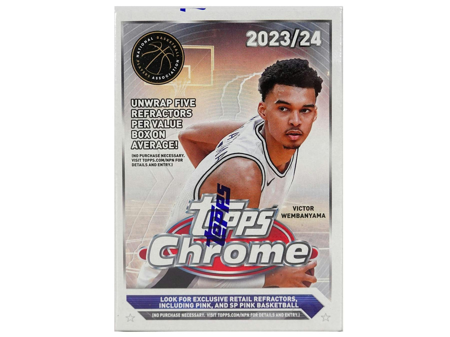 2023/24 Topps Chrome NBA Basketball Blaster Box