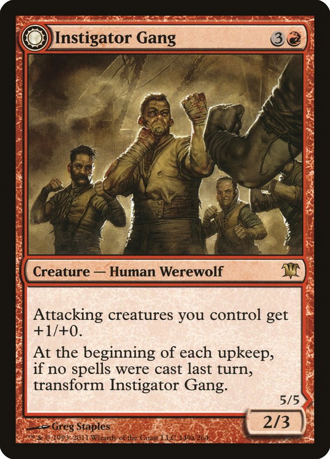Instigator Gang // Wildblood Pack 149 (Innistrad) 