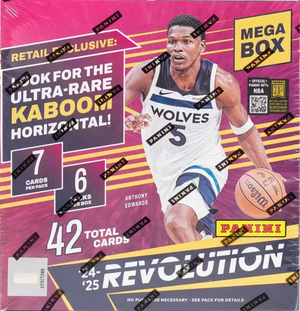 2024/25 Panini Revolution Basketball Mega Box (Cosmo & Storm Parallels!)