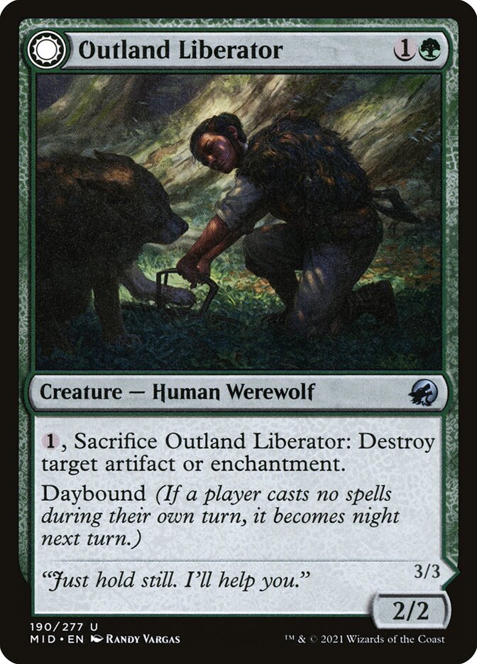 Outland Liberator 190 (Innistrad: Midnight Hunt) 