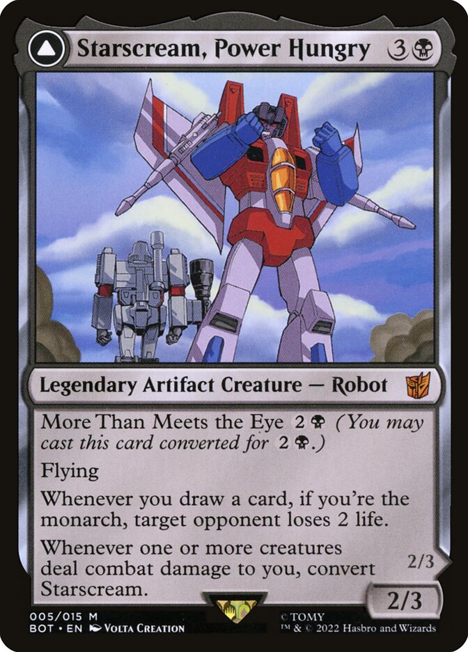 Starscream Power Hungry 5 (Universes Beyond: Transformers) 