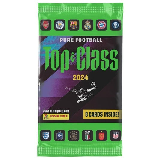 2024 Panini Top Class Pure Football FIFA Soccer Booster Pack - Sports Trading Cards