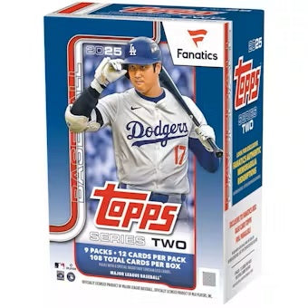 2025 Topps Series 2 Baseball MLB 9-Pack Fanatics Blaster Box