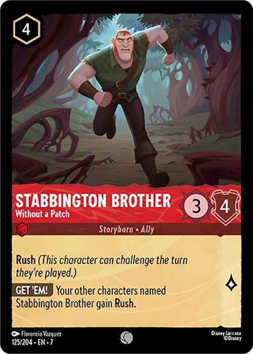 Stabbington Brother, Without a Patch 125/204 (Archazia's Island) 