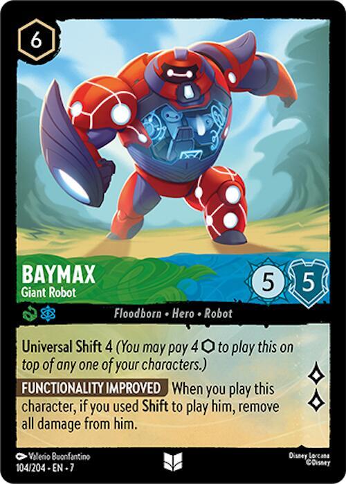 Baymax, Giant Robot 104/204 (Archazia's Island) 