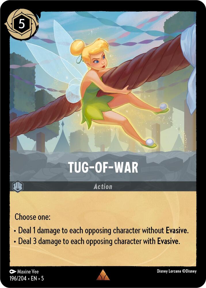 Tug-of-War 196/204 (Shimmering Skies)  - Cold Foil